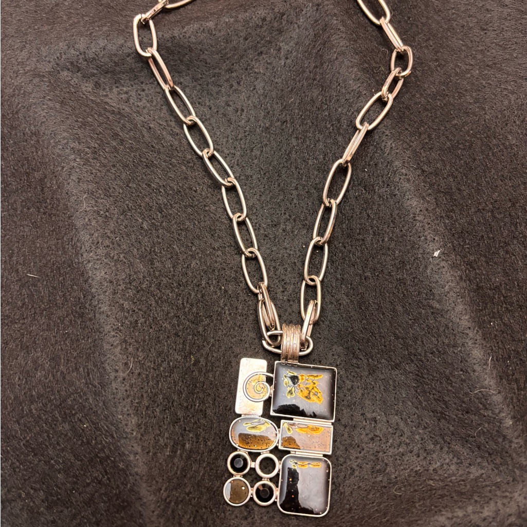 John Medeiros (Designer) Black Onyx Necklace